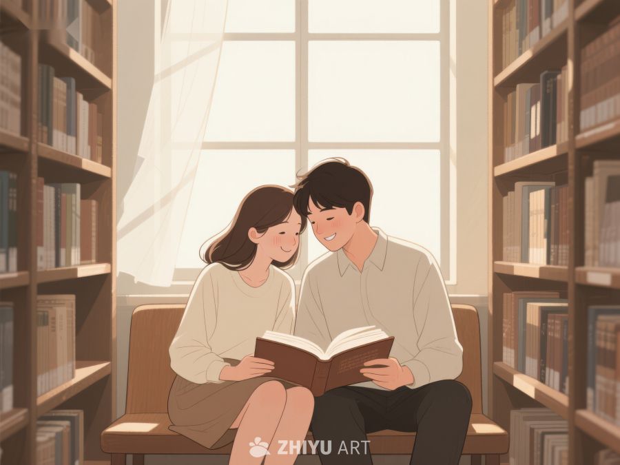 图书馆中共享阅读时光 659