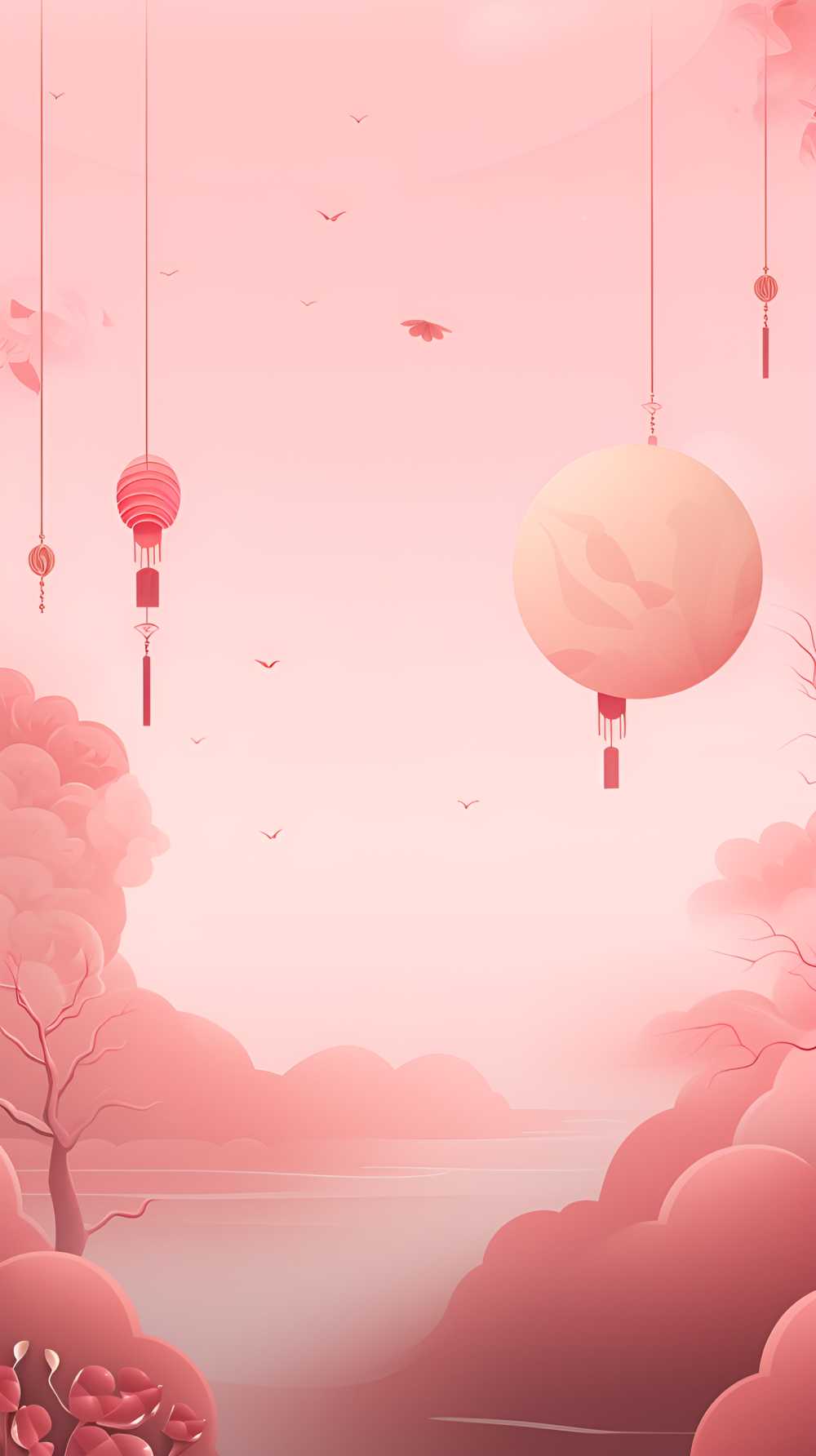 唯美粉色艺术背景图99
