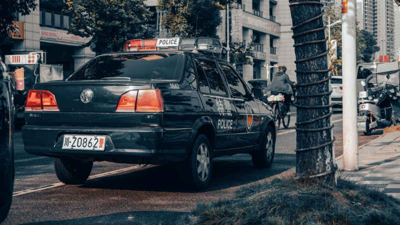 老式警车