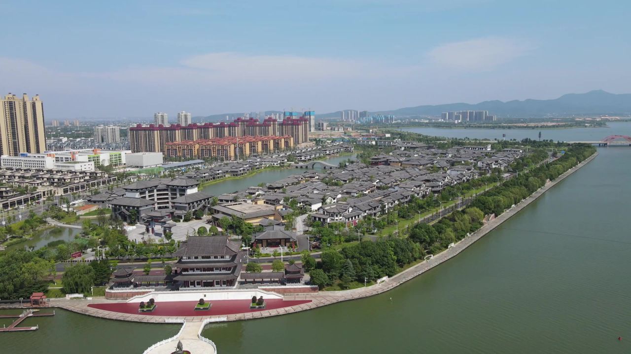 湖南 常德 司马古镇 航拍