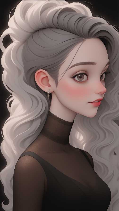精致美女