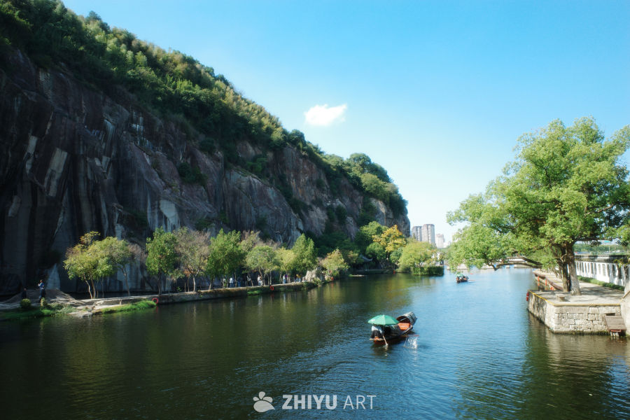 绍兴东湖丨湖光山色