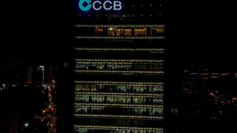 福建福州城市风光航拍摄影图
