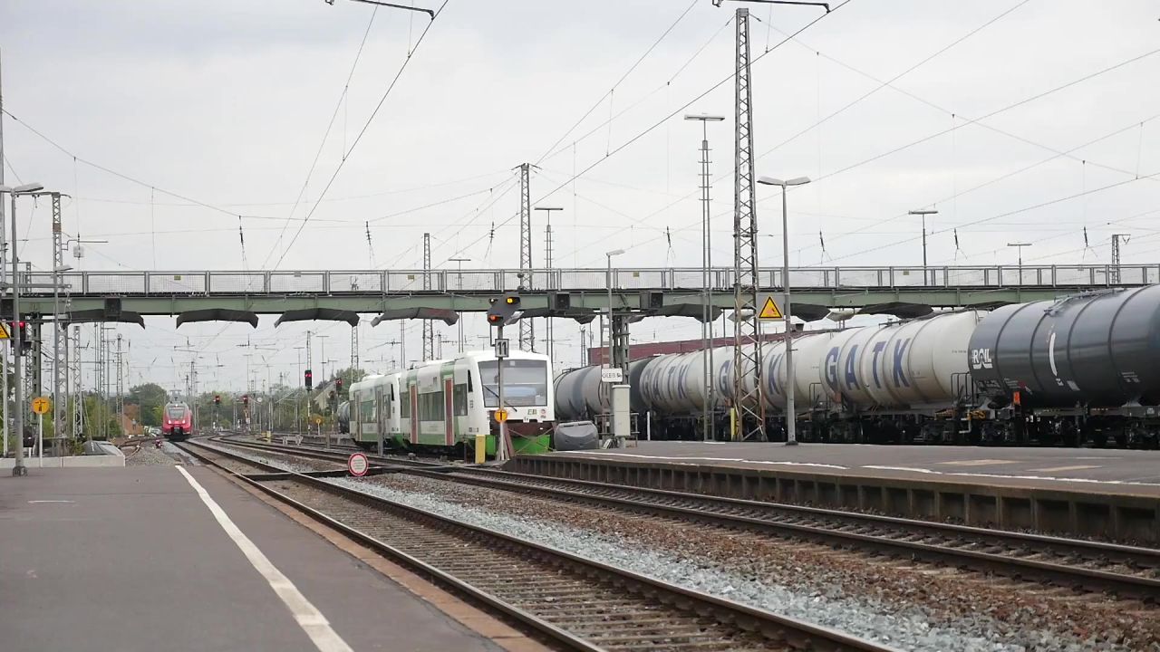 德国车站铁路火车