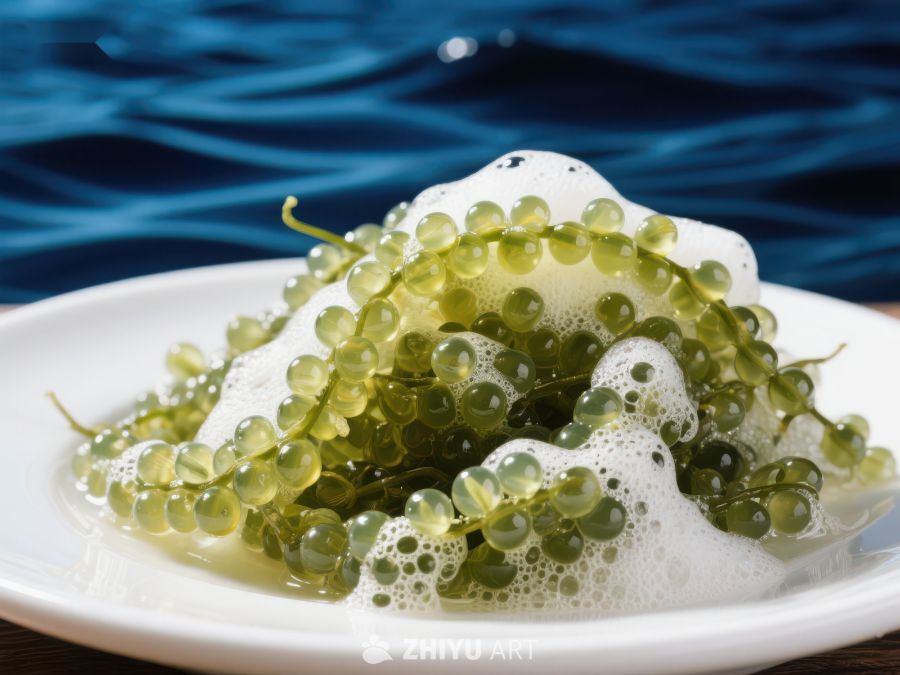 海葡萄与泡沫的清新组合 214