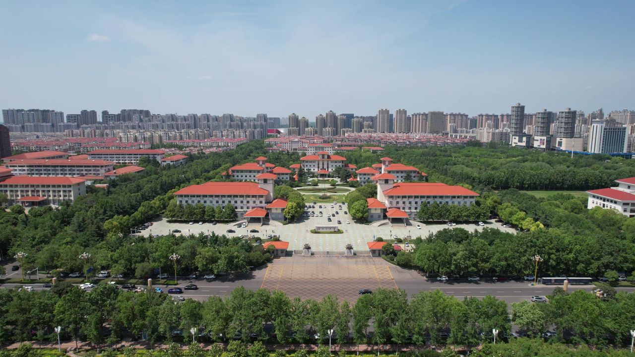 河南许昌市政府航拍