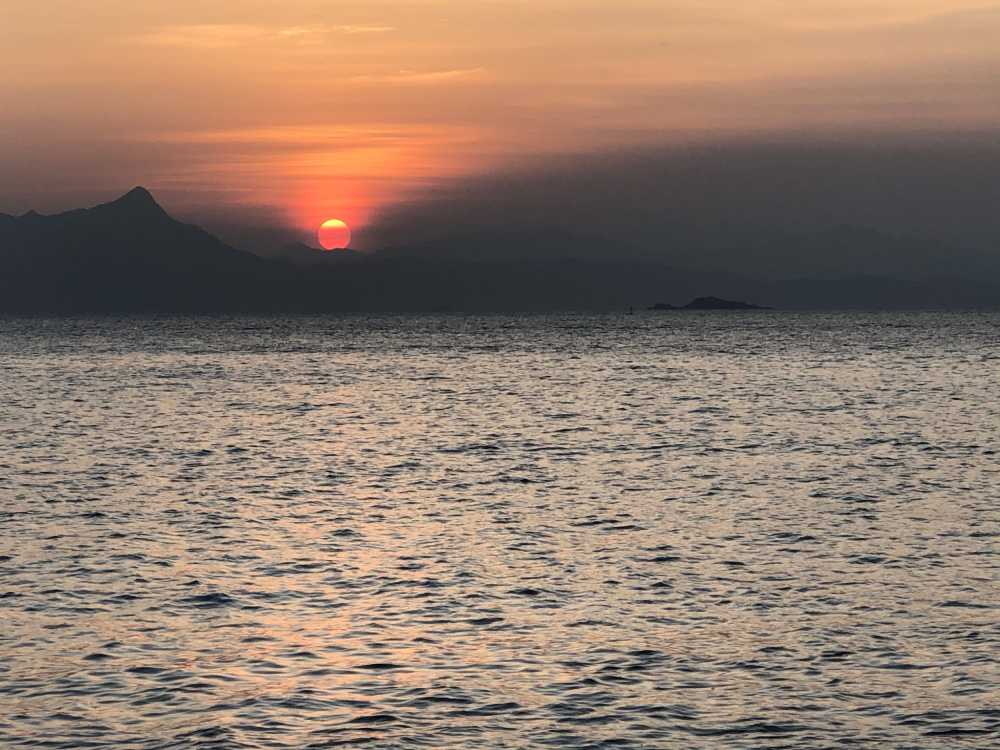 夕阳西下