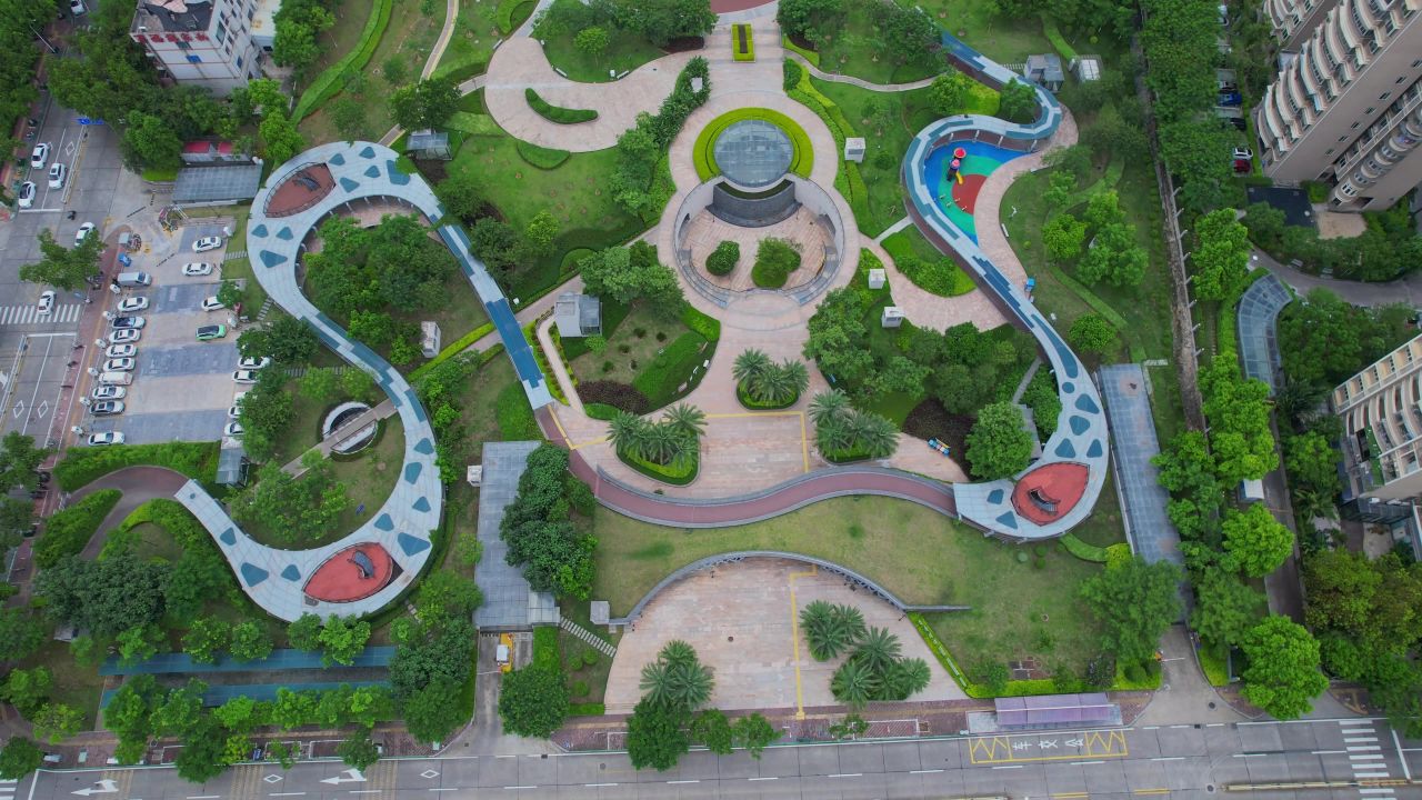 航拍厦门宁宝公园 4