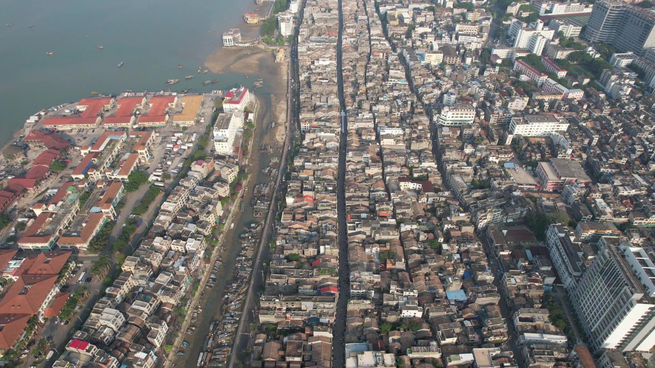  广西北海老城4A景区航拍