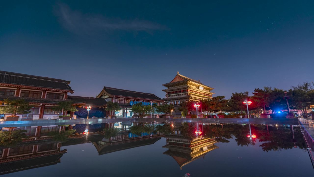 西安鼓楼夜景