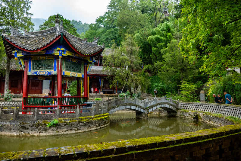 大山深入景色 2