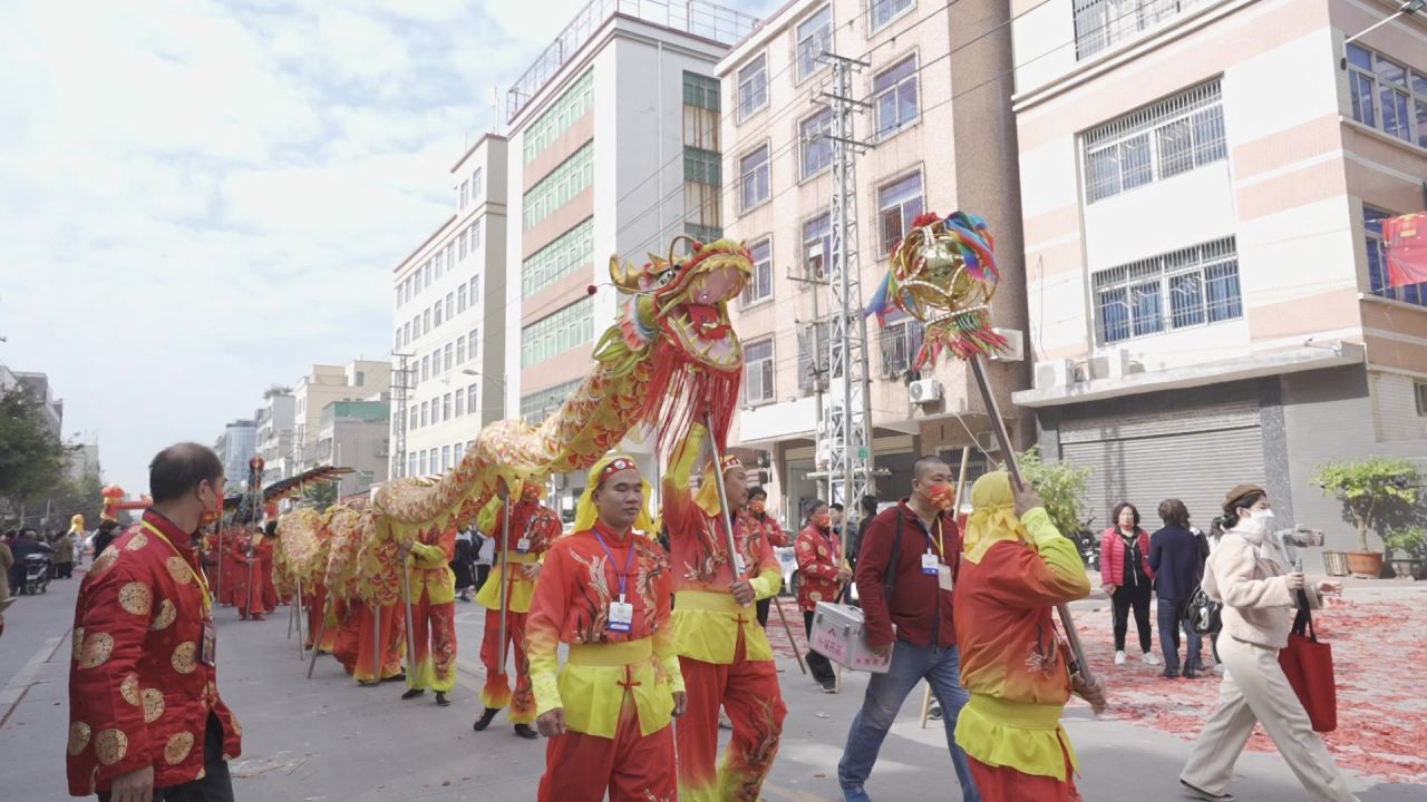 潮汕习俗游龙