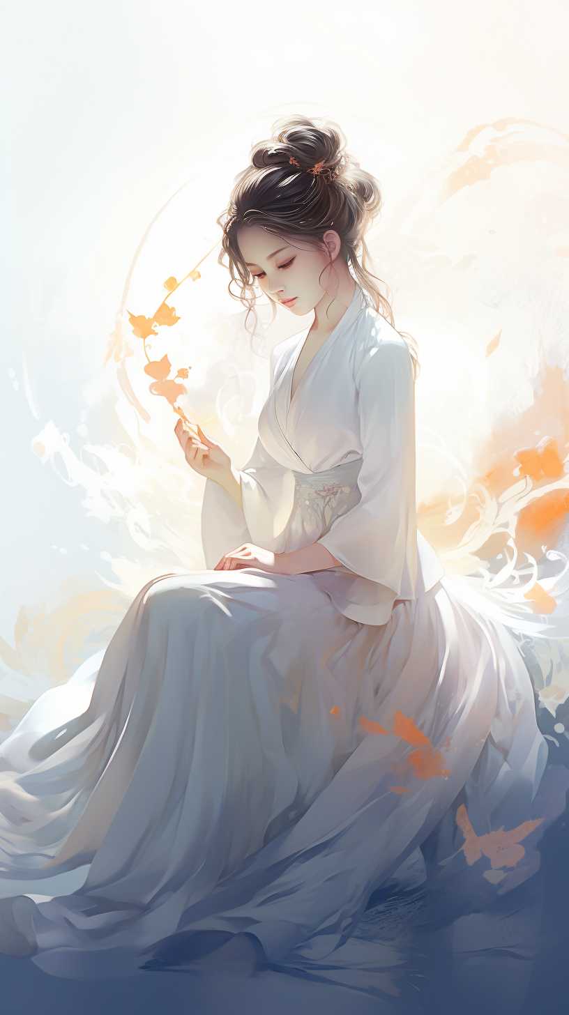 唯美艺术浅白色背景999