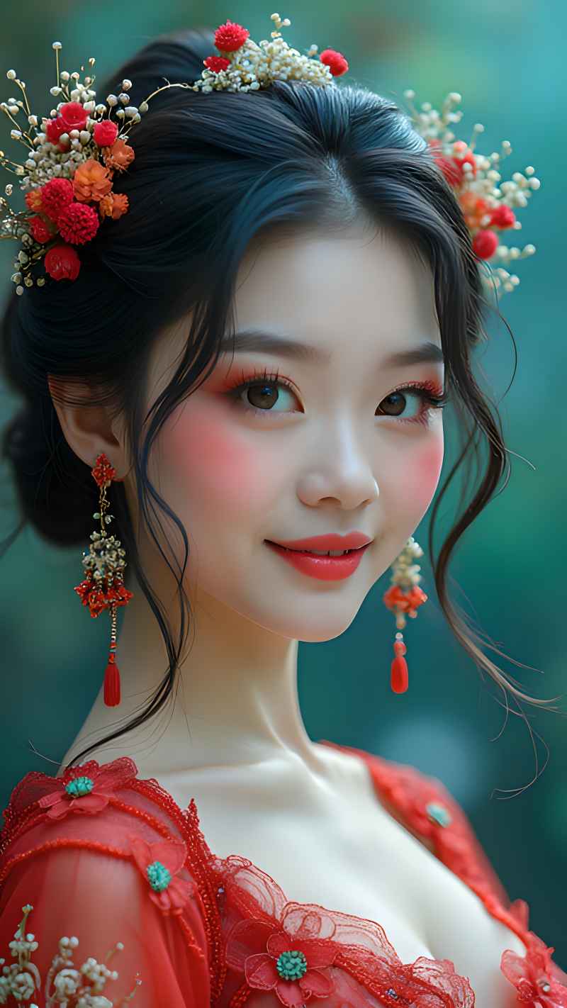 艺术美女新中式主体系列 9