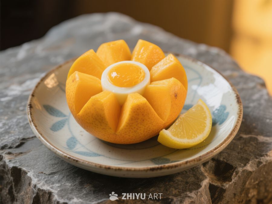 创意柠檬摆盘，清新自然 141
