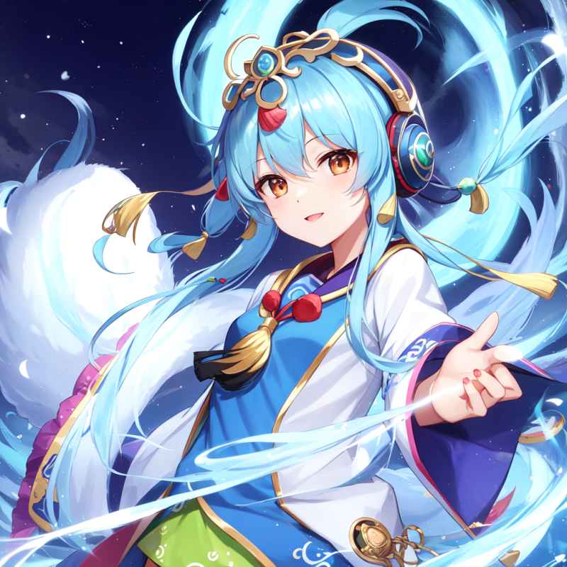 活力青春女孩人物设计