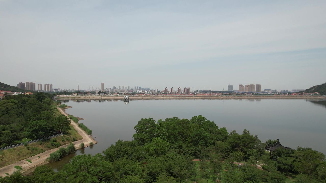 江苏连云港花果山5A景区航拍