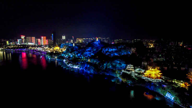 柳州夜景灯光