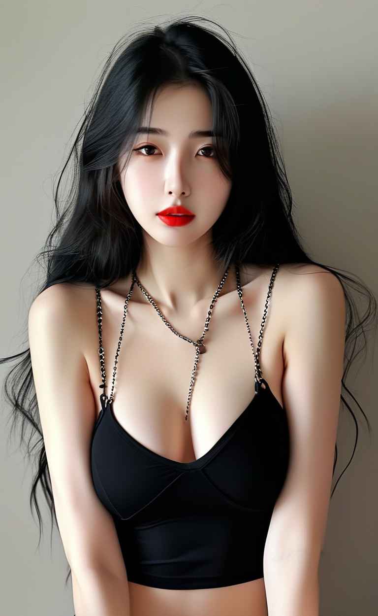 黑色美女性感特写 17