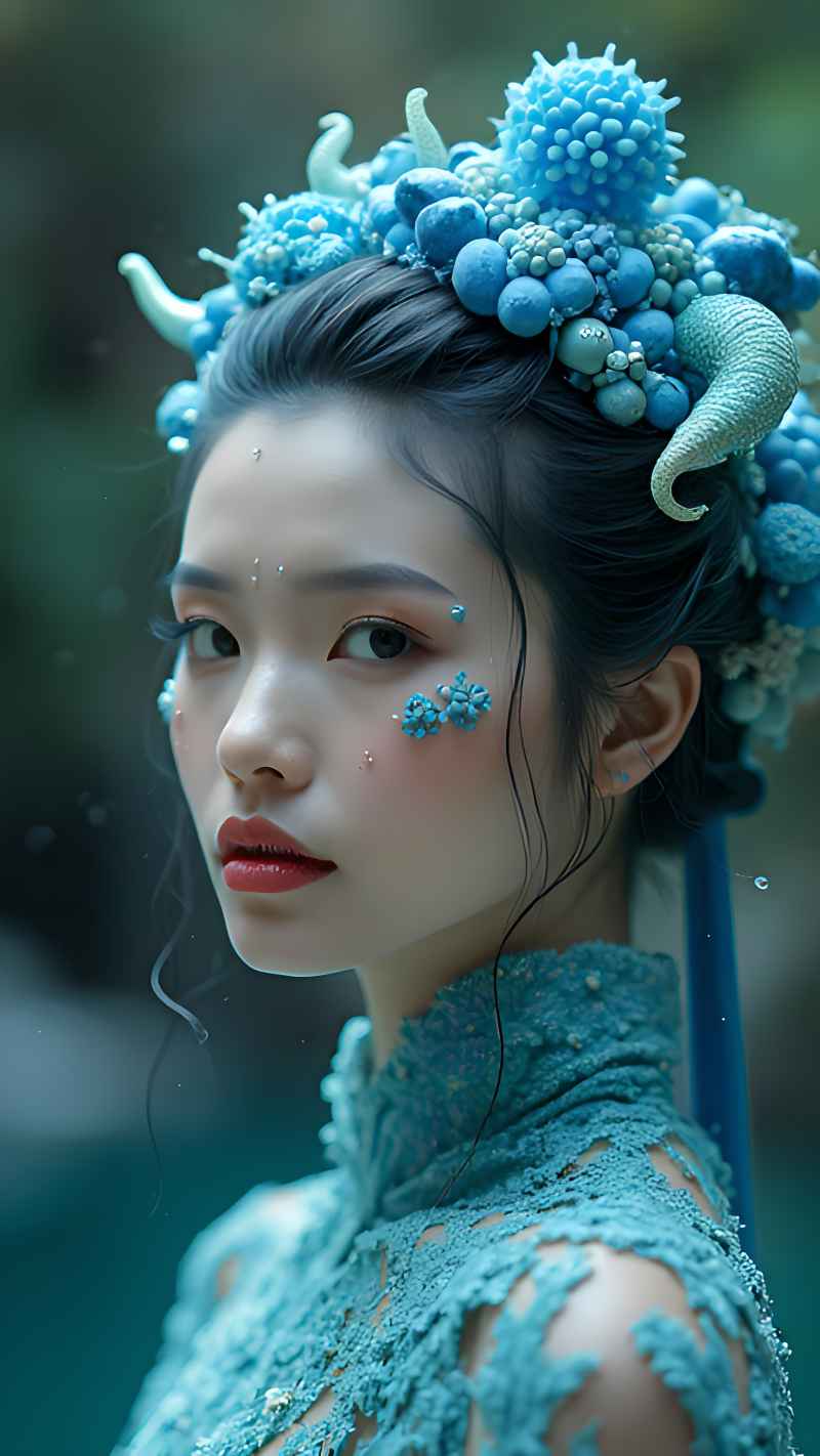 新娘美女装扮新中式系列 44