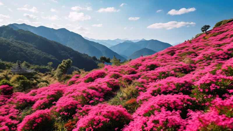 山野杜鹃花海 3