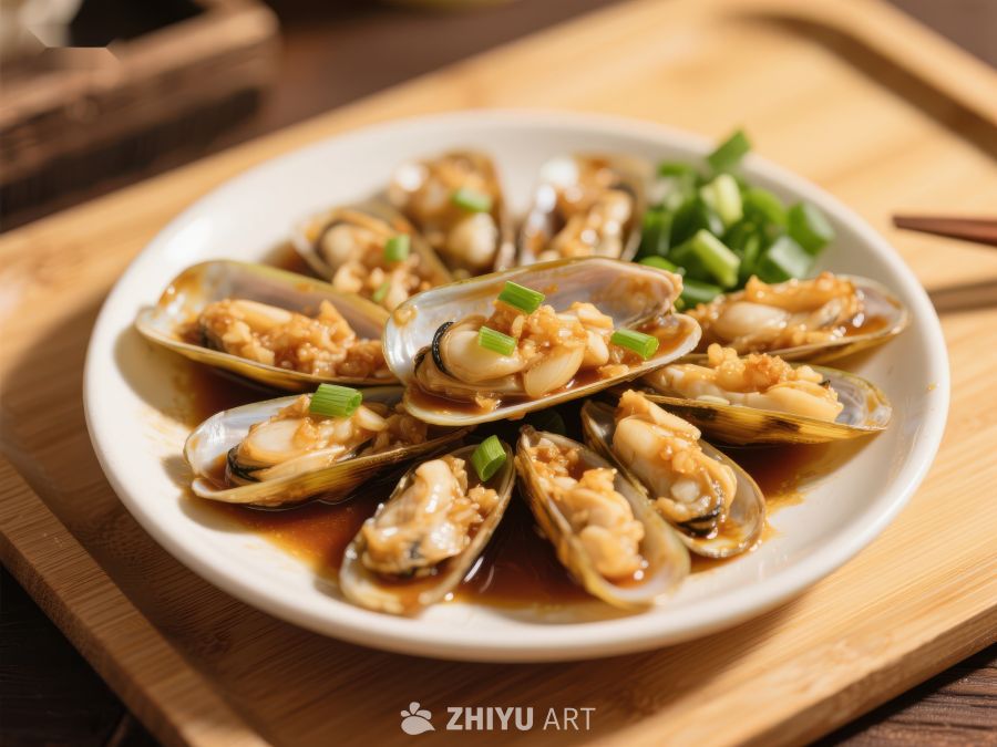 蒜蓉蒸蛤蜊，鲜美可口的海鲜佳肴 930