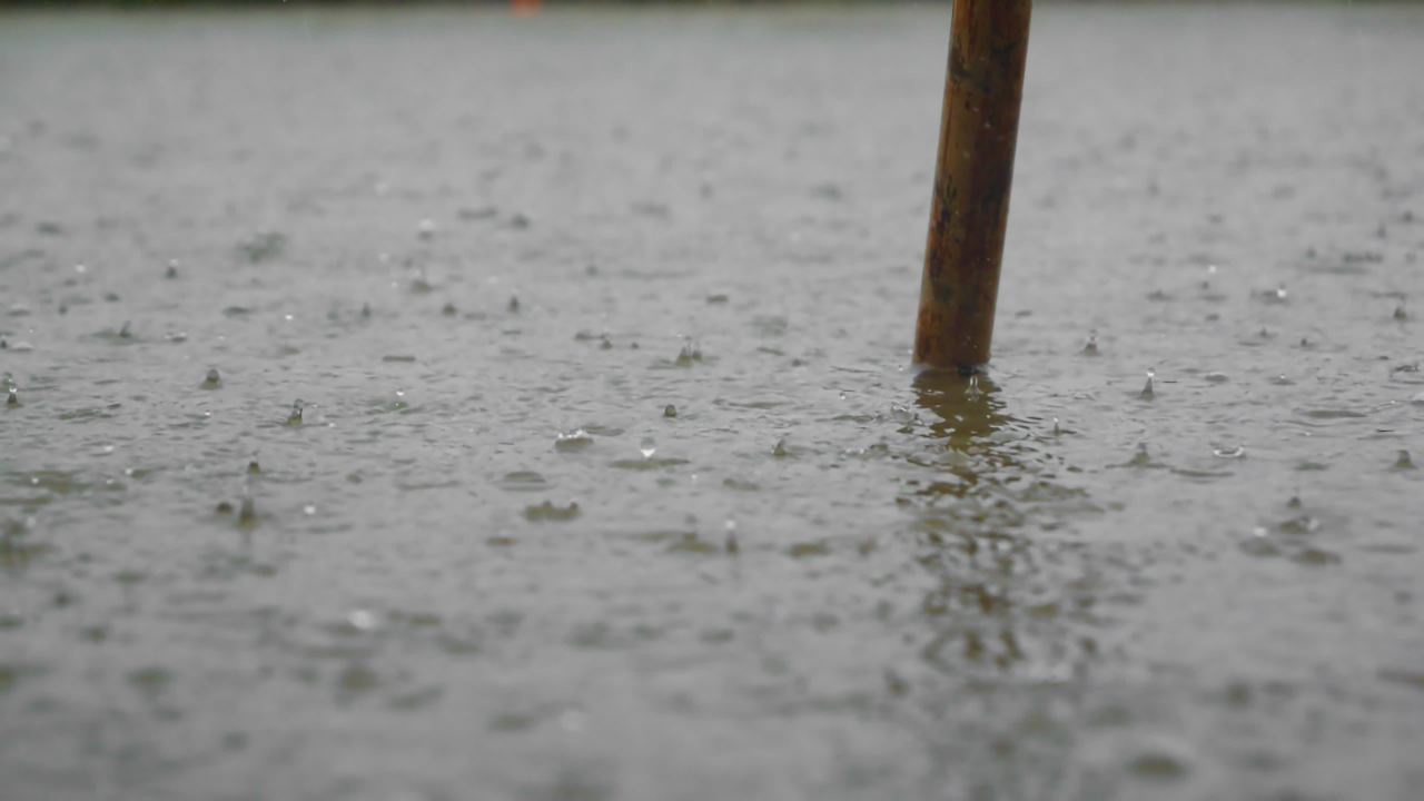 阴天下雨水滴雨滴天气 15