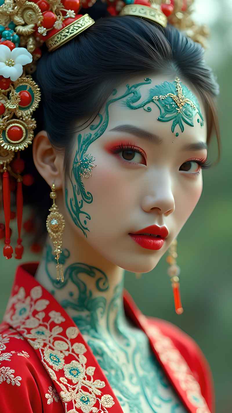 艺术美女新中式主体系列 4