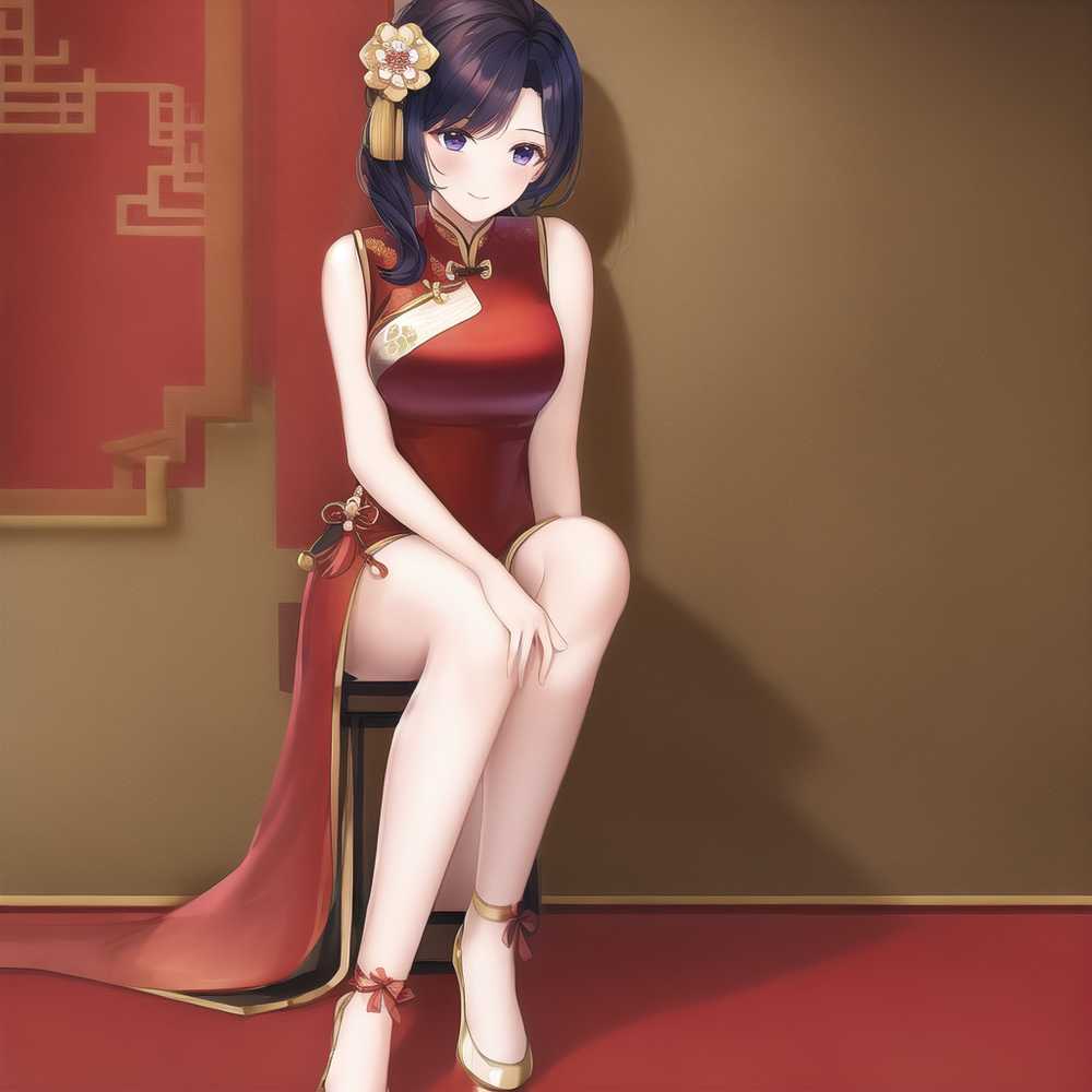 中国韵味旗袍御姐