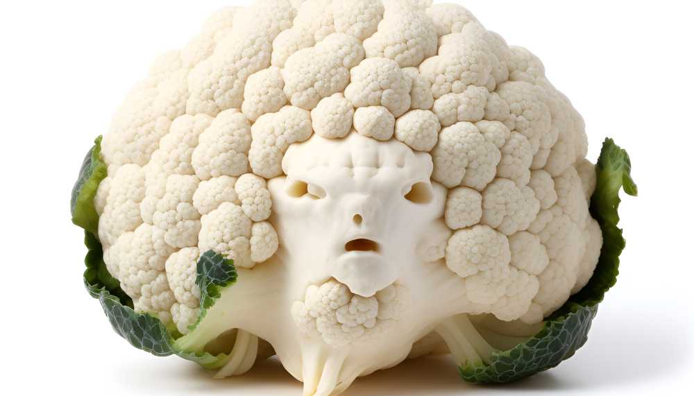 花菜质感特写