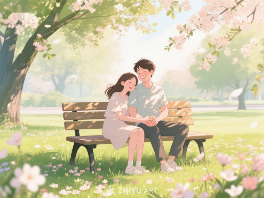 春日公园里的温馨时刻 78