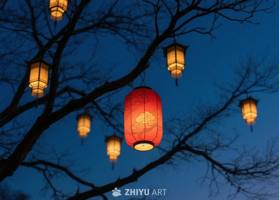 高高挂着的灯笼3
