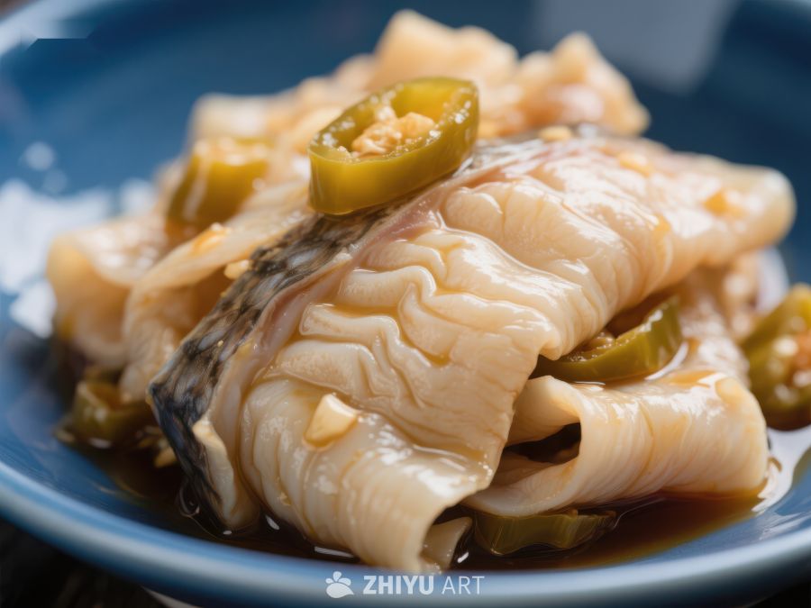 酸辣鱼块，美味佳肴 1424