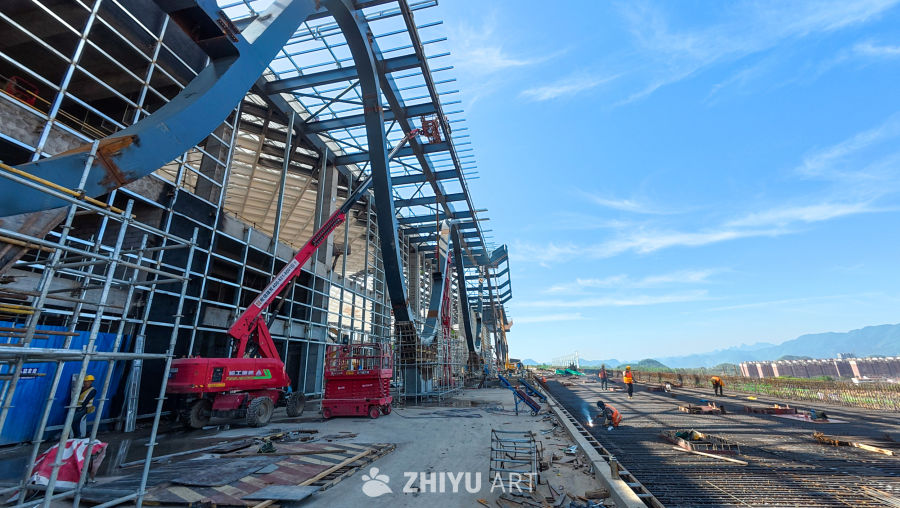 建筑工地建设  重大项目建设施工 20