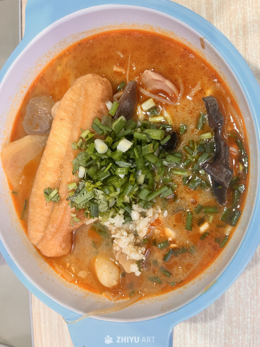 红油豆腐汤