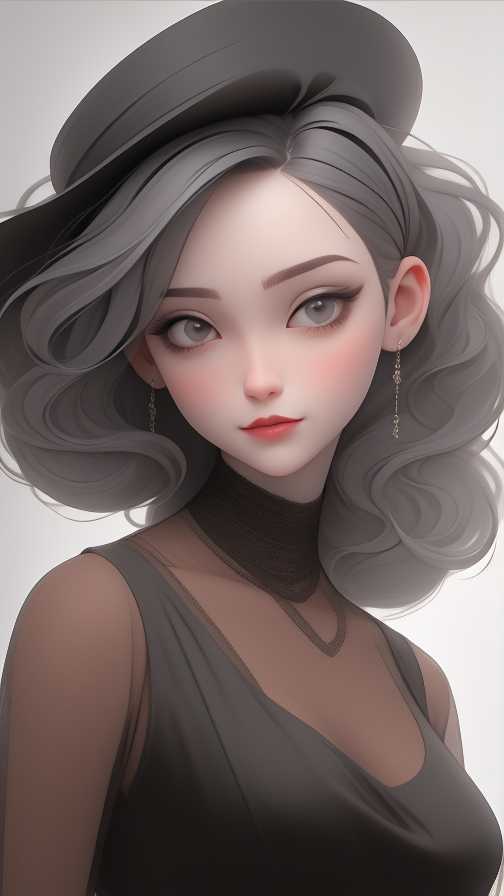 精致美女