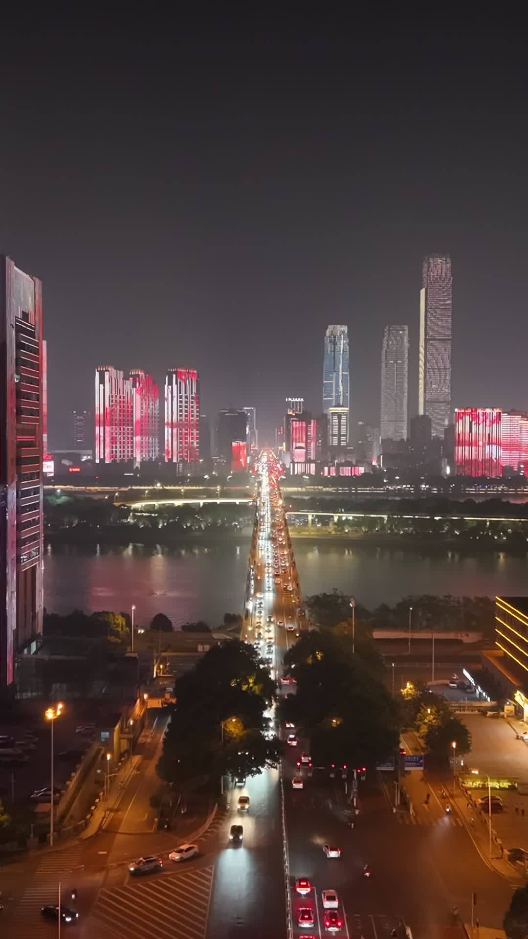 璀璨都市夜景