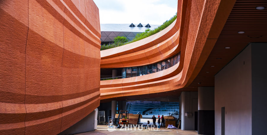 现代建筑的曲线之美