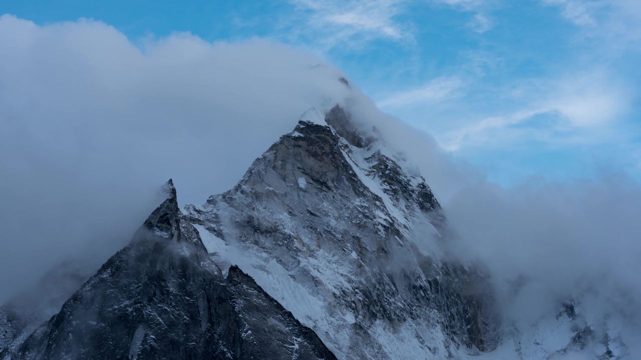 山雪自然景观冷