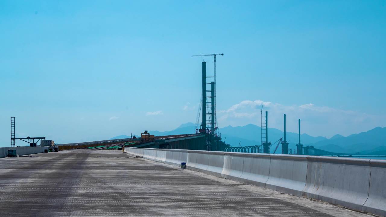 黄茅海跨海大桥 二二