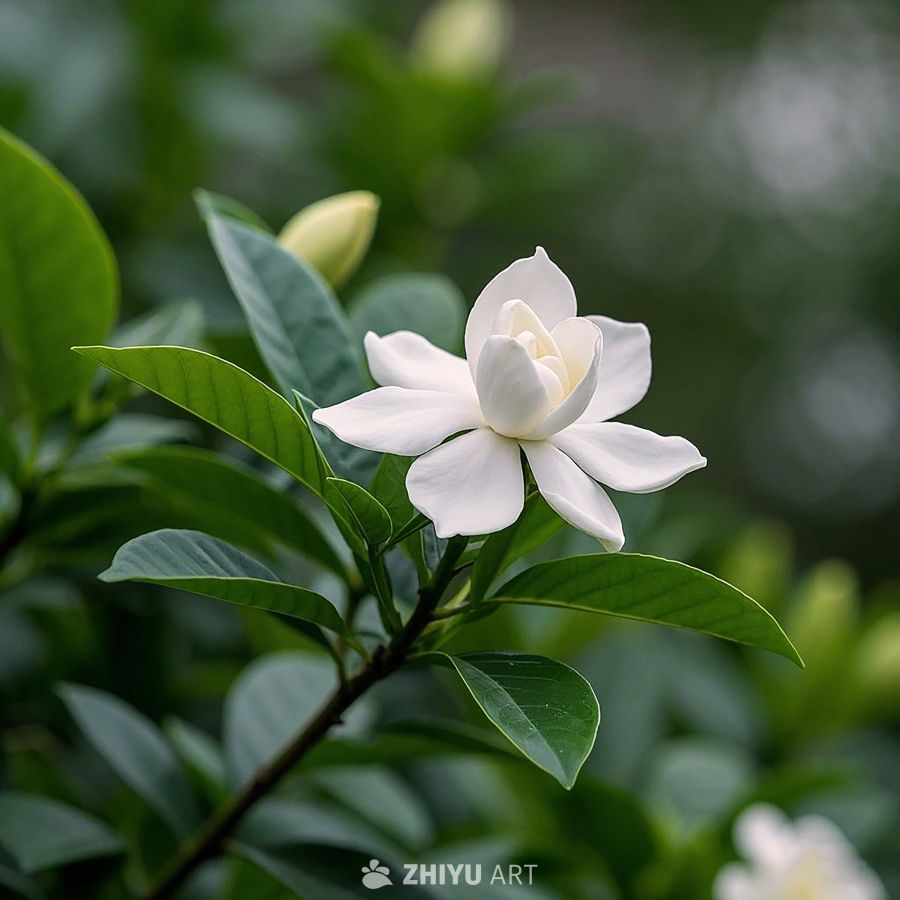 花的世界--栀子花 1
