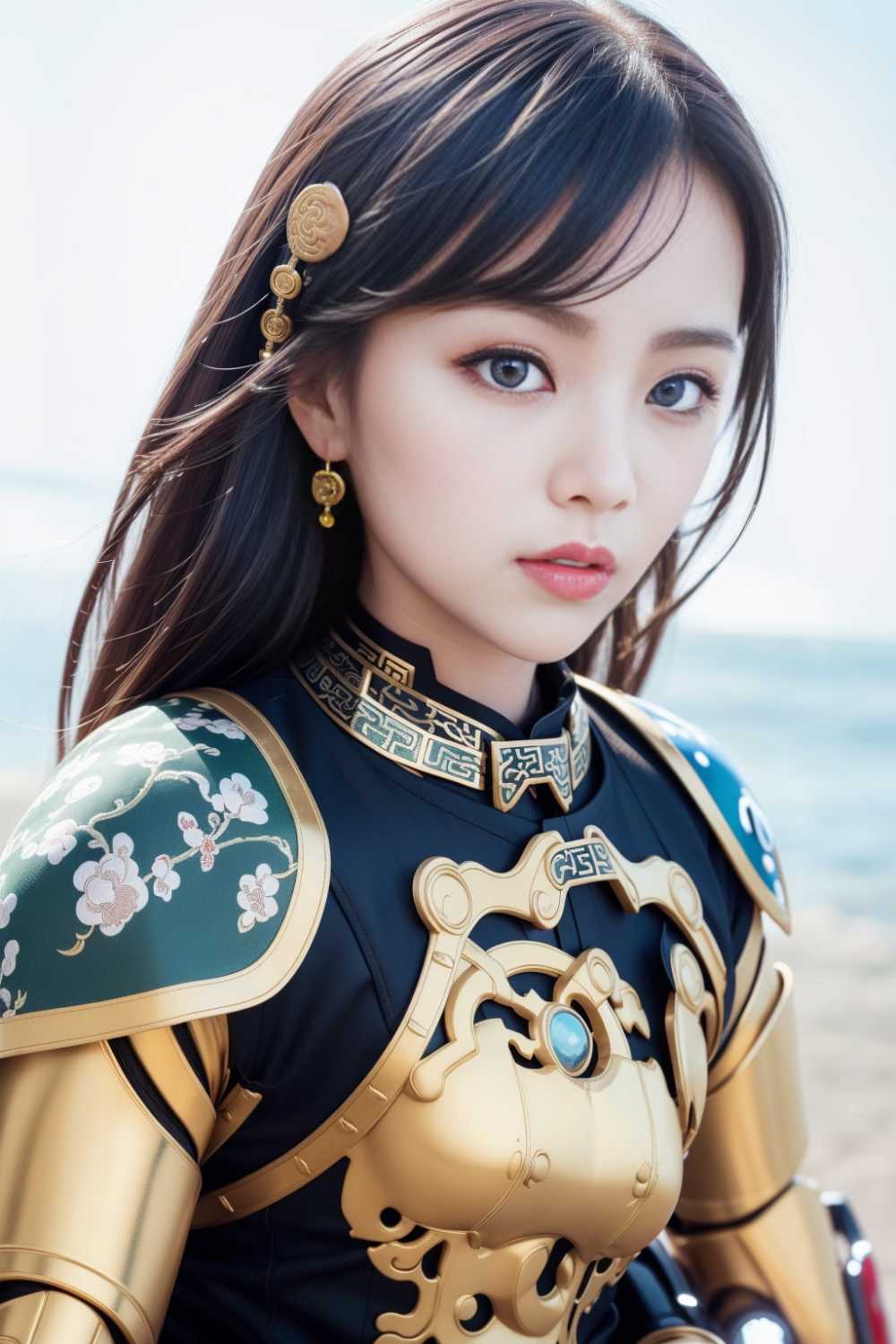 铠甲美女