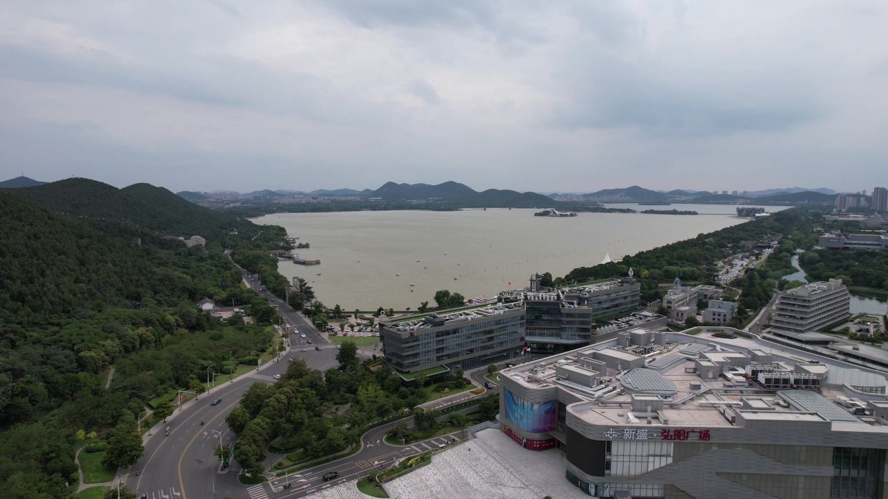 徐州云龙湖5A景区航拍