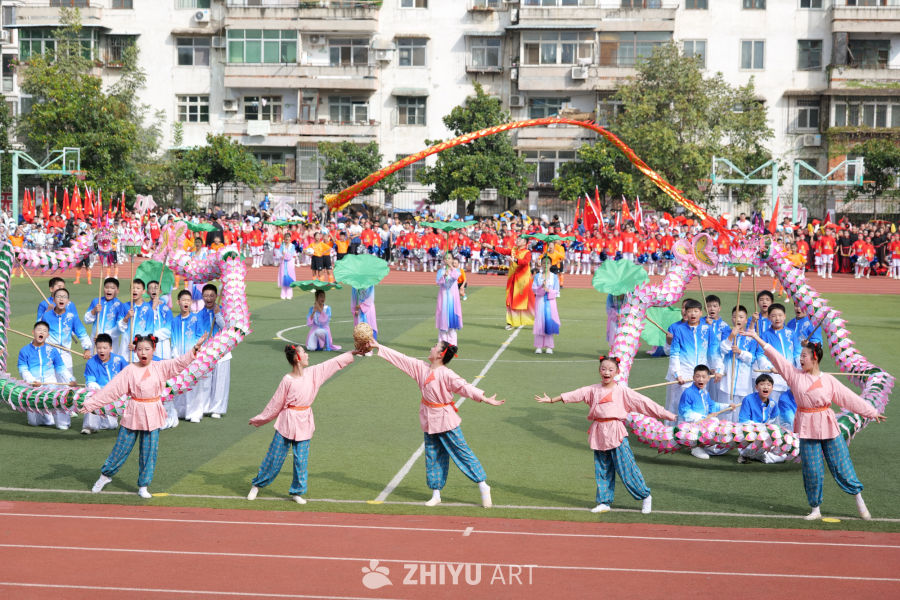 中小学生体育活动展示 157