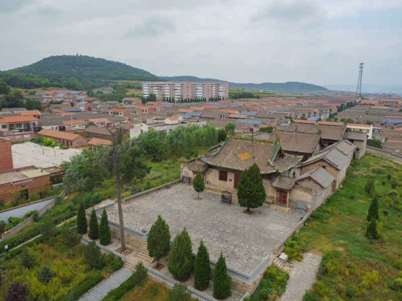航拍山西晋城古建风光 26