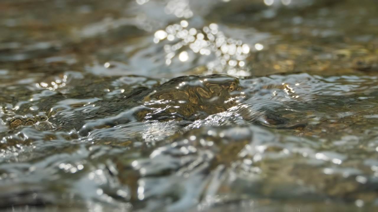 山泉水矿泉水潺潺小溪流水瀑布 13