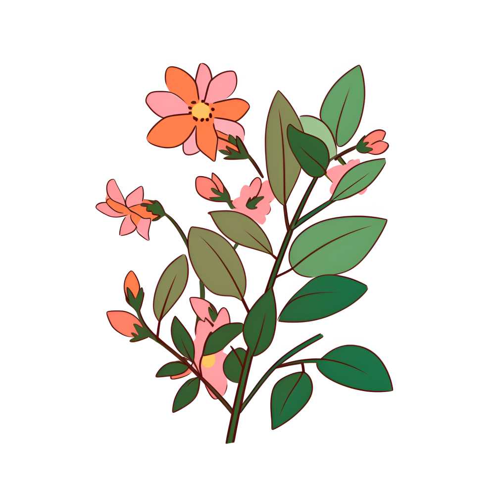 小草叶子元素