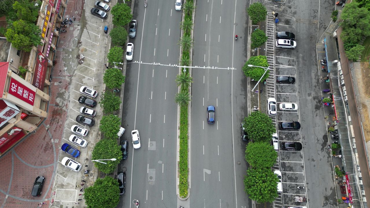 航拍街道丨南宁青环路