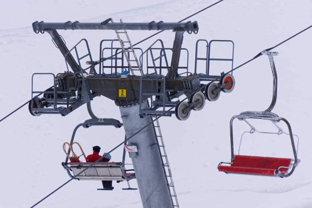 滑雪缆车升降椅携带