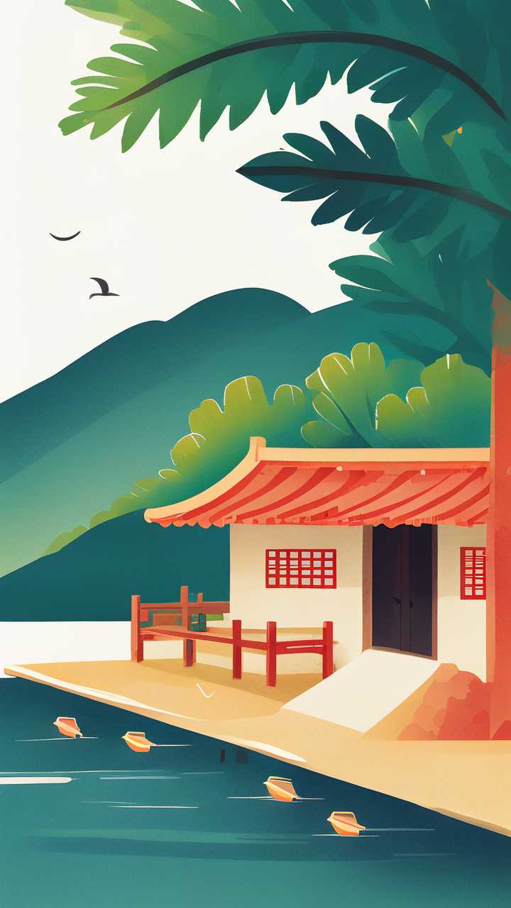 插画手绘夏季